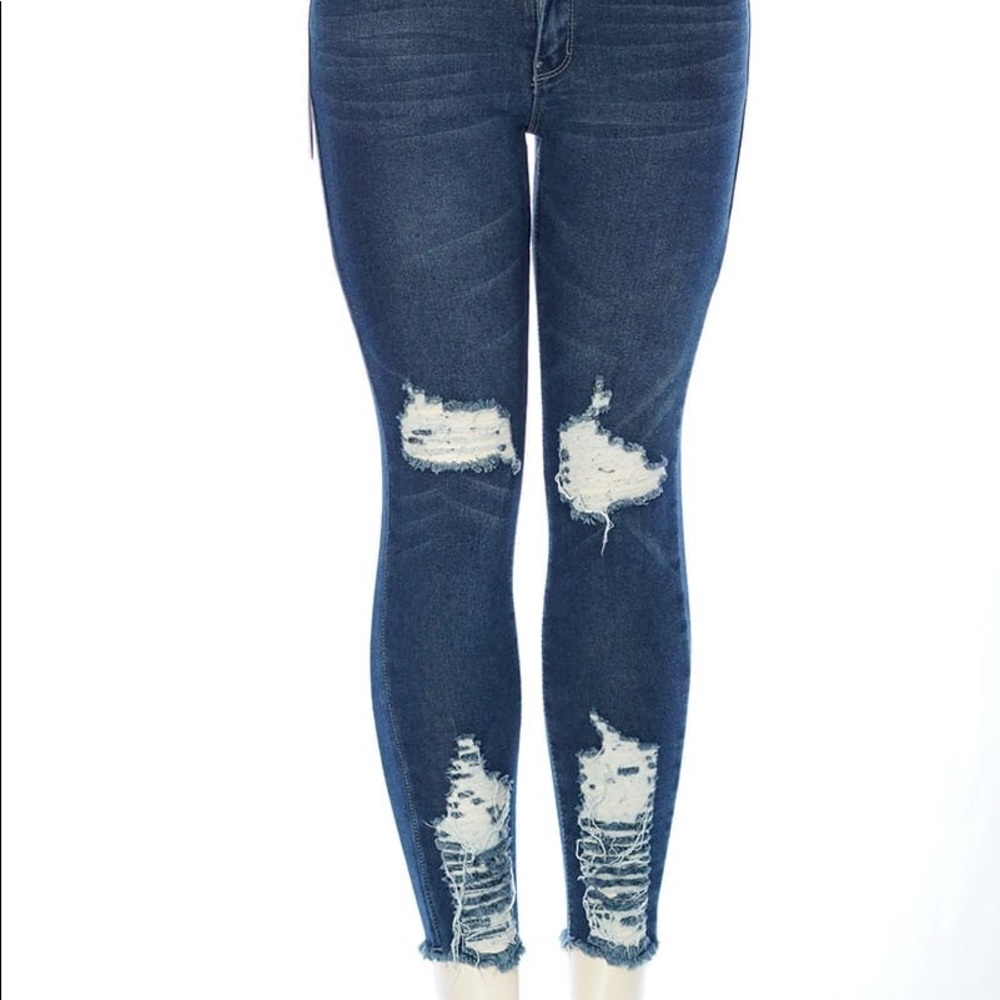 Women’s blue jeans